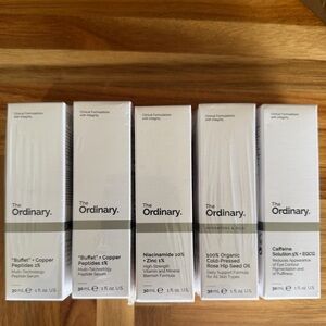 🆕 THE ORDINARY 5 PIECE SKINCARE SERUM SET OF 5 - SEALED